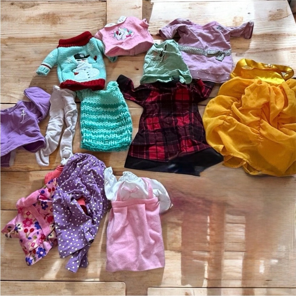 American girl and wellie wisher clothing